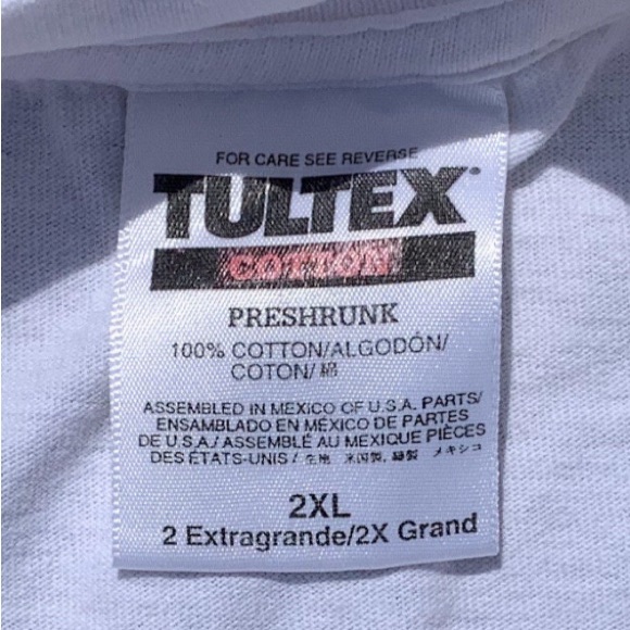 Vintage 90s Disney Winnie the Pooh "Be My Honey" White Tee Tultex (2XL fits XL) - Picture 3 of 10